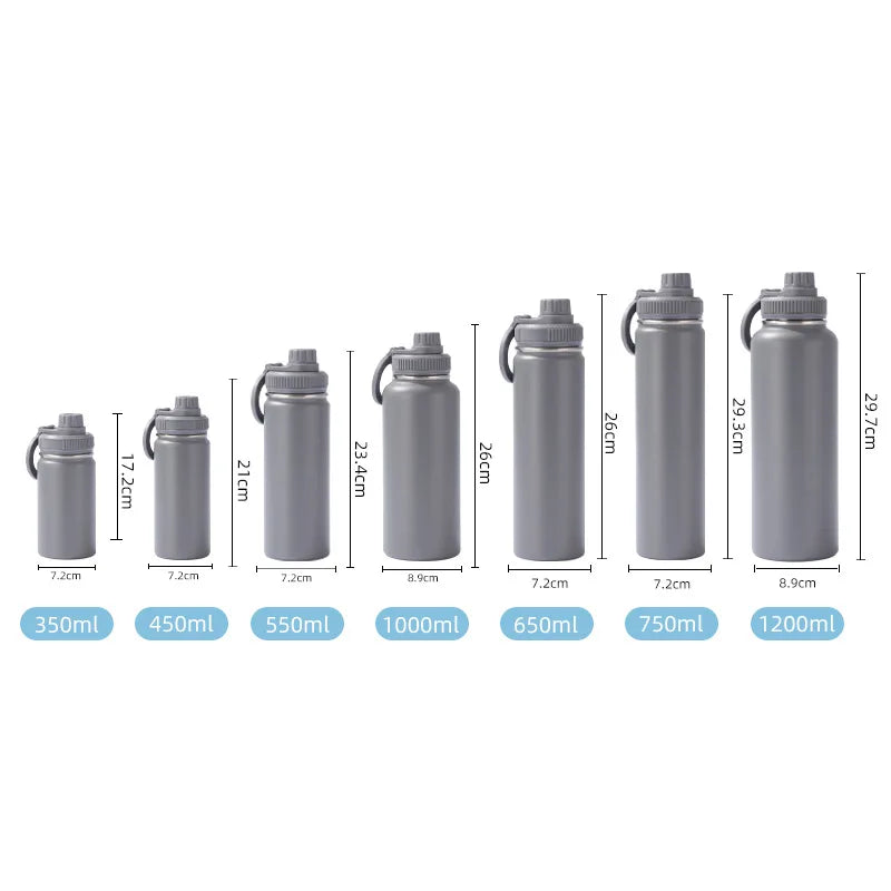 Water Bottle With Magnetic/MagSafe Compatible Phone Holder