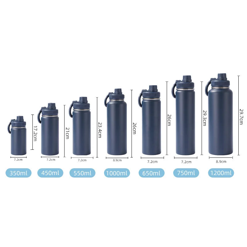 Water Bottle With Magnetic/MagSafe Compatible Phone Holder