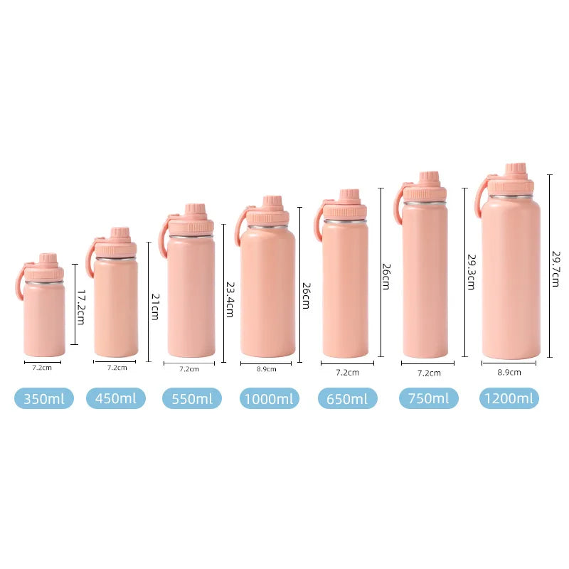 Water Bottle With Magnetic/MagSafe Compatible Phone Holder