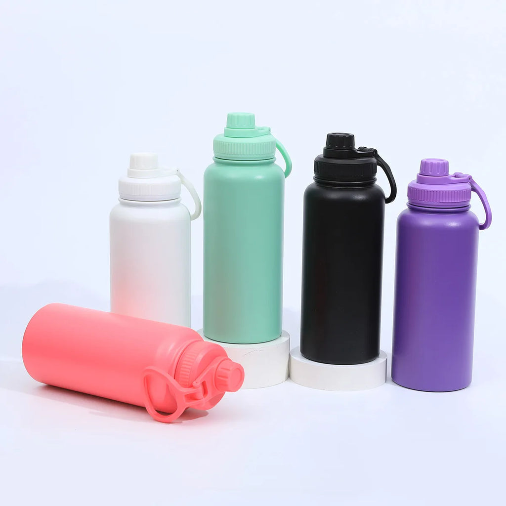 Water Bottle With Magnetic/MagSafe Compatible Phone Holder