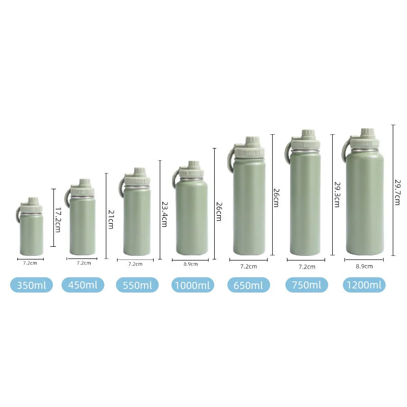 Water Bottle With Magnetic/MagSafe Compatible Phone Holder